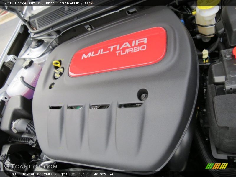 Bright Silver Metallic / Black 2013 Dodge Dart SXT