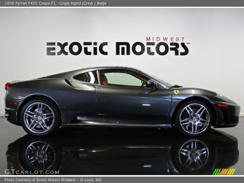 Grigio Ingrid (Grey) / Beige 2006 Ferrari F430 Coupe F1