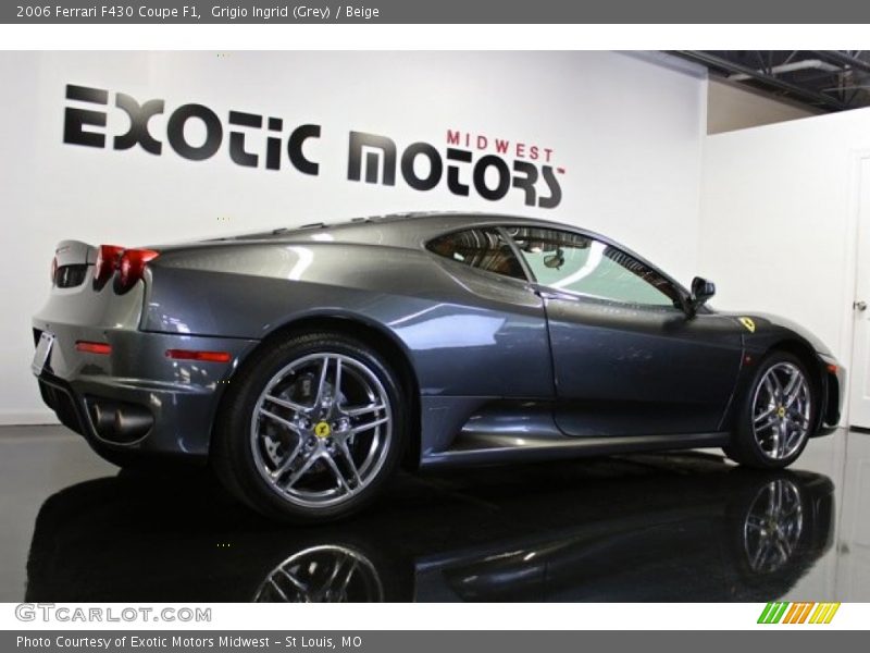 Grigio Ingrid (Grey) / Beige 2006 Ferrari F430 Coupe F1
