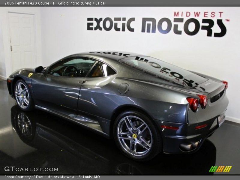 Grigio Ingrid (Grey) / Beige 2006 Ferrari F430 Coupe F1