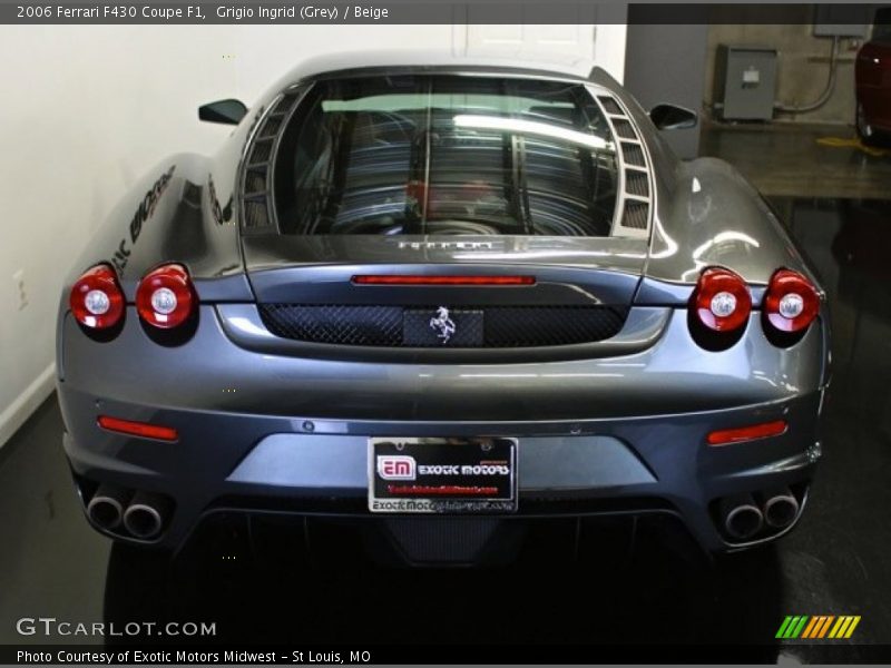 Grigio Ingrid (Grey) / Beige 2006 Ferrari F430 Coupe F1
