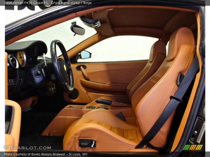  2006 F430 Coupe F1 Beige Interior