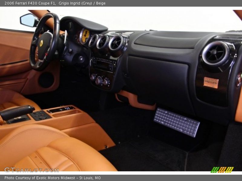 Dashboard of 2006 F430 Coupe F1