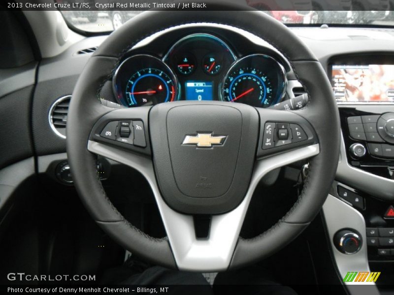Crystal Red Metallic Tintcoat / Jet Black 2013 Chevrolet Cruze LT/RS
