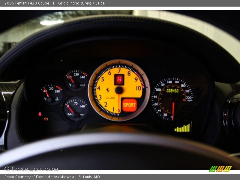  2006 F430 Coupe F1 Coupe F1 Gauges