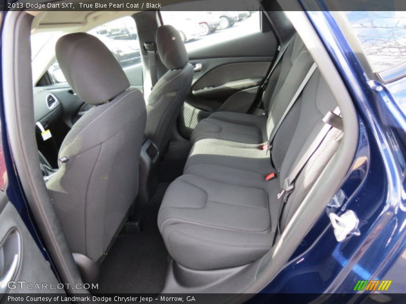 True Blue Pearl Coat / Black 2013 Dodge Dart SXT