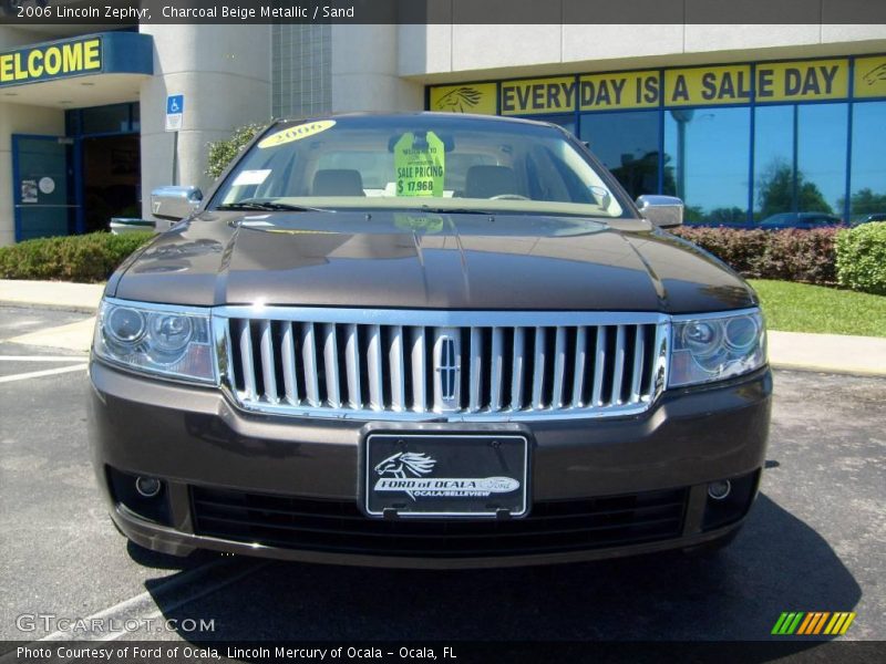 Charcoal Beige Metallic / Sand 2006 Lincoln Zephyr