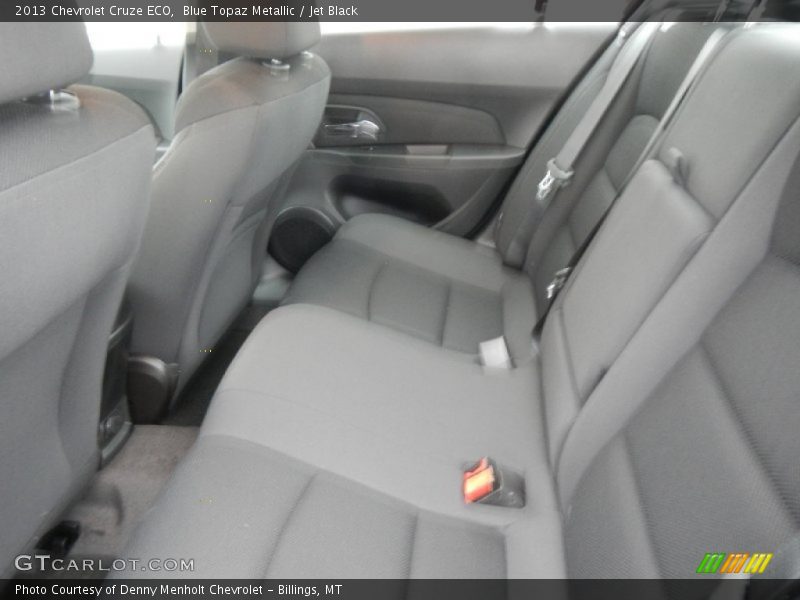 Blue Topaz Metallic / Jet Black 2013 Chevrolet Cruze ECO