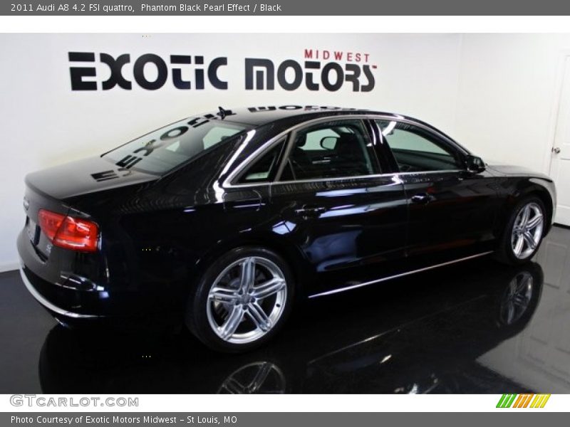 Phantom Black Pearl Effect / Black 2011 Audi A8 4.2 FSI quattro