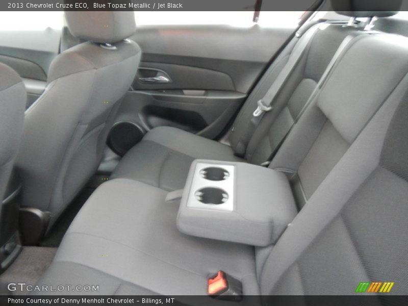 Blue Topaz Metallic / Jet Black 2013 Chevrolet Cruze ECO