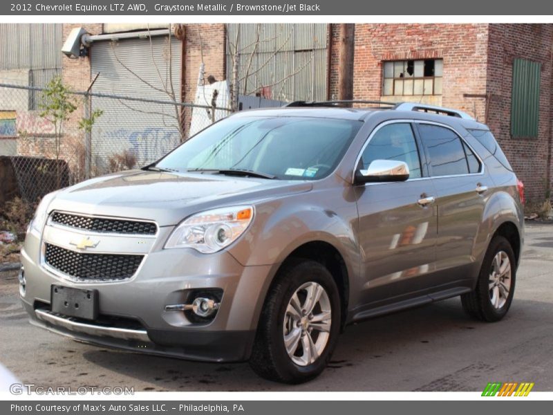 Graystone Metallic / Brownstone/Jet Black 2012 Chevrolet Equinox LTZ AWD