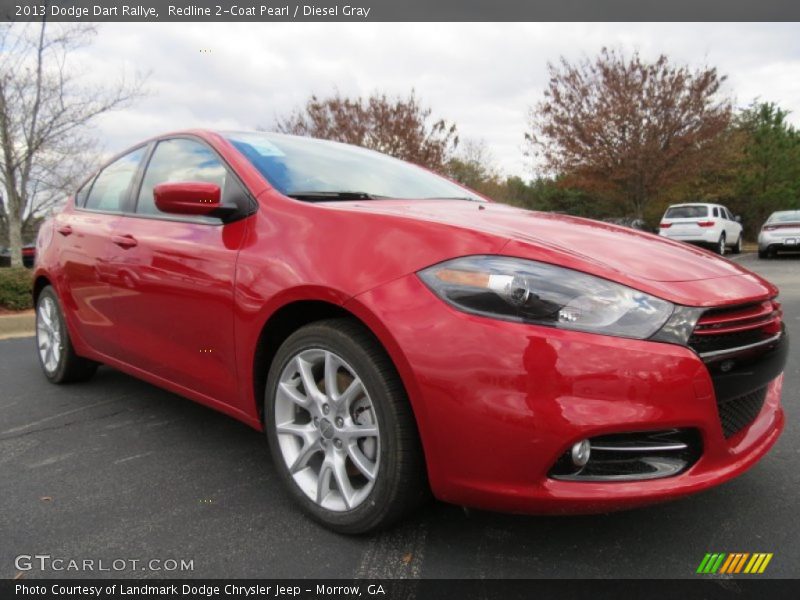 Front 3/4 View of 2013 Dart Rallye