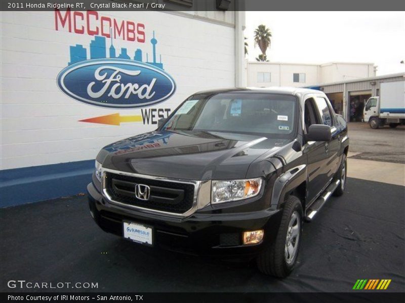 Crystal Black Pearl / Gray 2011 Honda Ridgeline RT