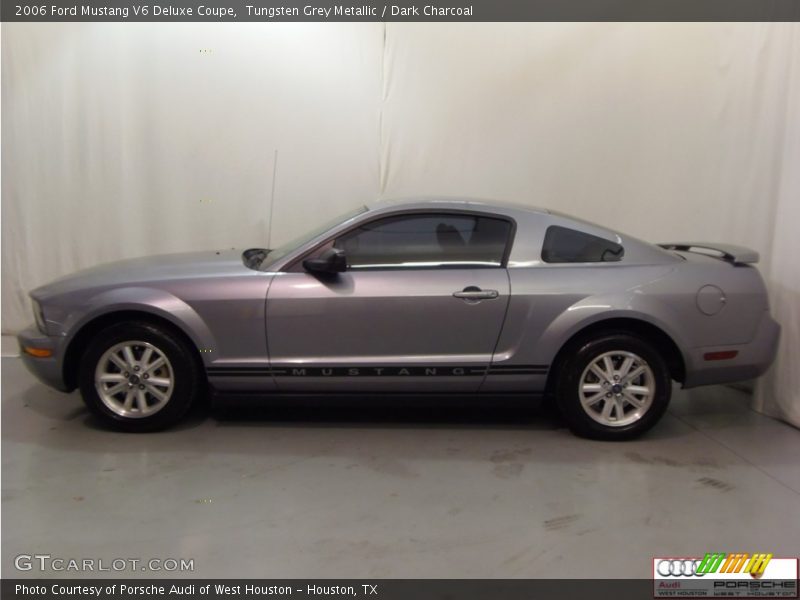 Tungsten Grey Metallic / Dark Charcoal 2006 Ford Mustang V6 Deluxe Coupe