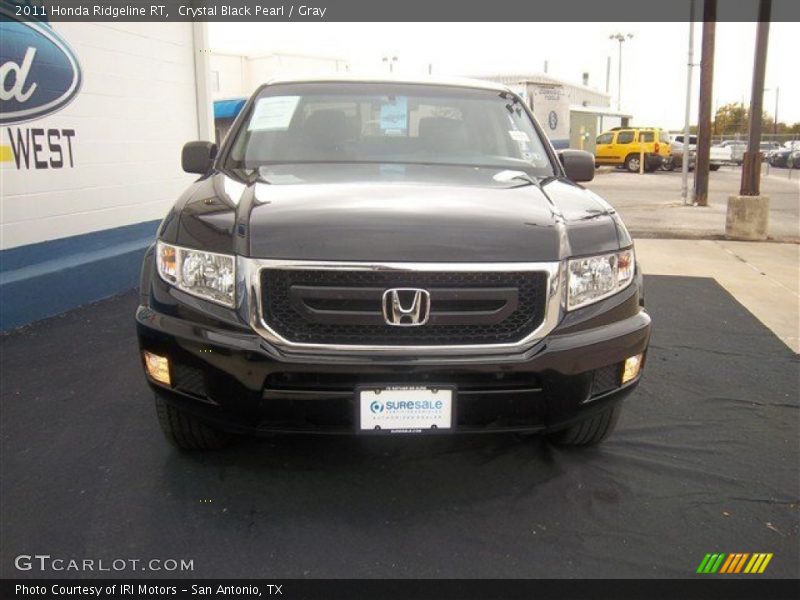 Crystal Black Pearl / Gray 2011 Honda Ridgeline RT