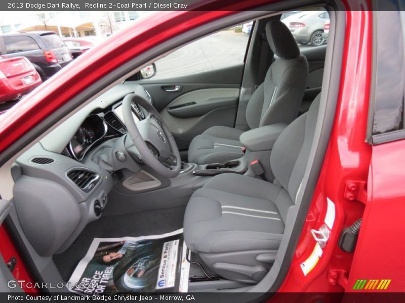 Redline 2-Coat Pearl / Diesel Gray 2013 Dodge Dart Rallye