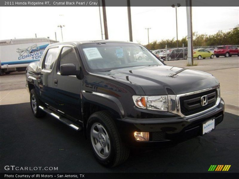 Crystal Black Pearl / Gray 2011 Honda Ridgeline RT