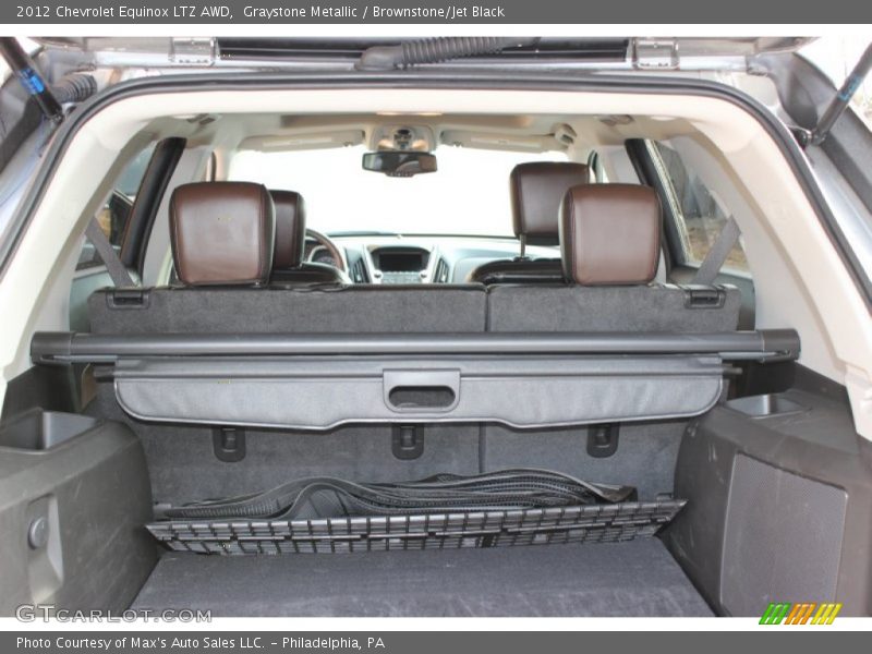 Graystone Metallic / Brownstone/Jet Black 2012 Chevrolet Equinox LTZ AWD