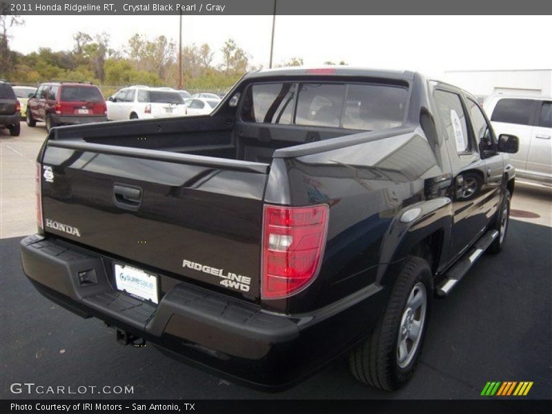 Crystal Black Pearl / Gray 2011 Honda Ridgeline RT