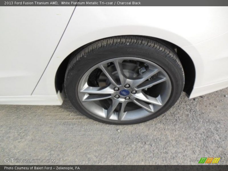  2013 Fusion Titanium AWD Wheel