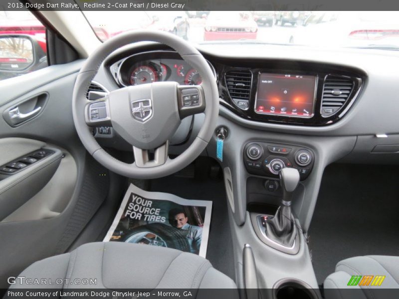 Redline 2-Coat Pearl / Diesel Gray 2013 Dodge Dart Rallye