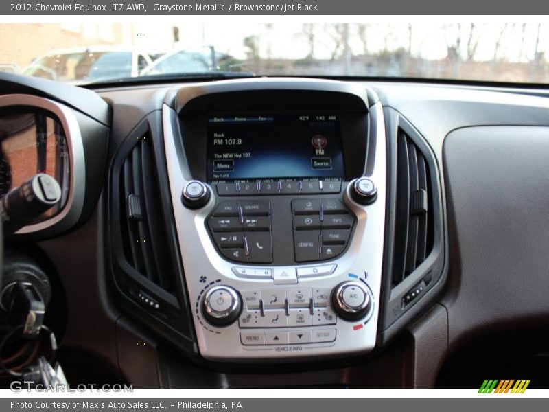 Graystone Metallic / Brownstone/Jet Black 2012 Chevrolet Equinox LTZ AWD