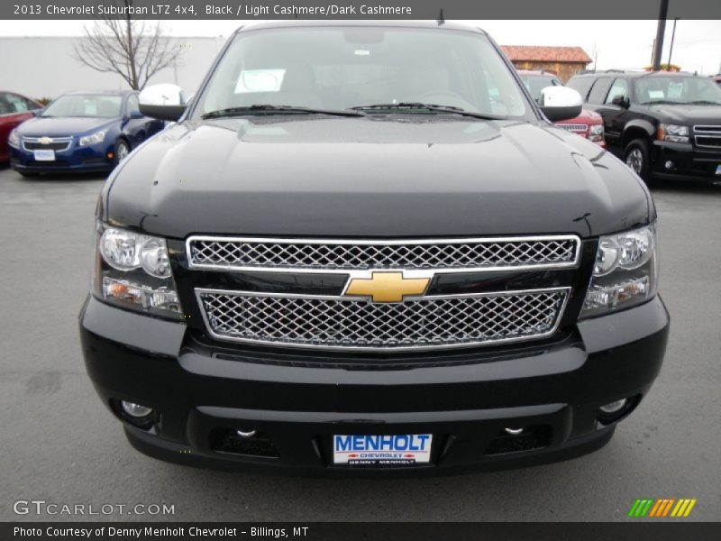 Black / Light Cashmere/Dark Cashmere 2013 Chevrolet Suburban LTZ 4x4