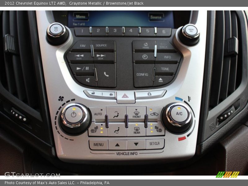 Graystone Metallic / Brownstone/Jet Black 2012 Chevrolet Equinox LTZ AWD
