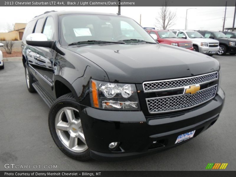 Black / Light Cashmere/Dark Cashmere 2013 Chevrolet Suburban LTZ 4x4