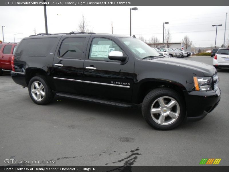 Black / Light Cashmere/Dark Cashmere 2013 Chevrolet Suburban LTZ 4x4