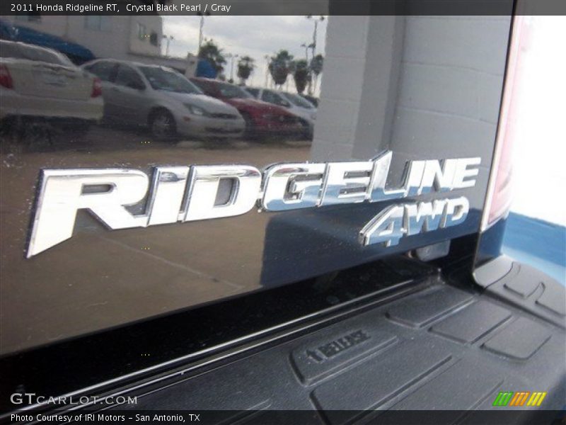 Crystal Black Pearl / Gray 2011 Honda Ridgeline RT