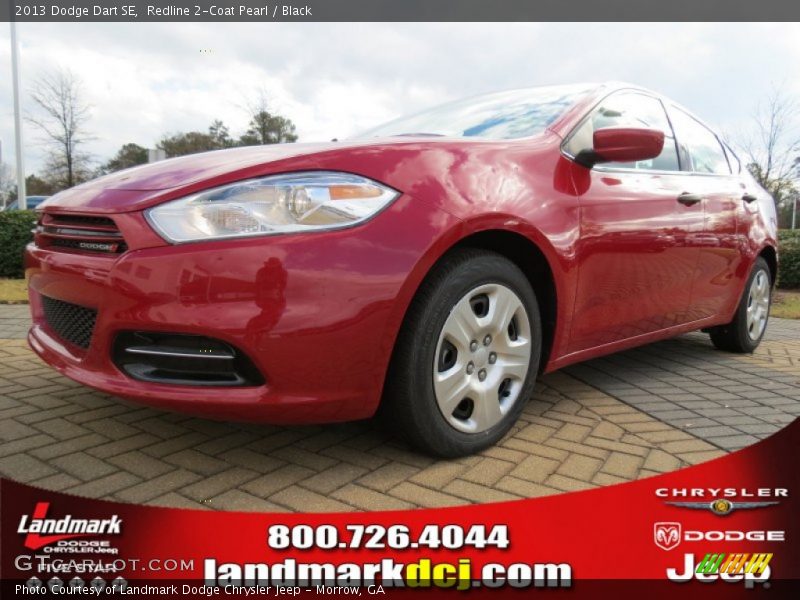Redline 2-Coat Pearl / Black 2013 Dodge Dart SE