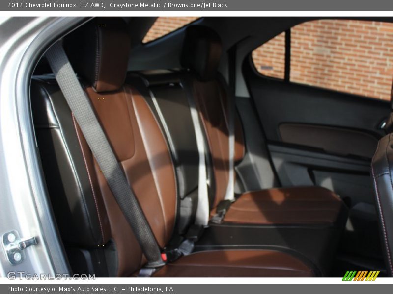 Graystone Metallic / Brownstone/Jet Black 2012 Chevrolet Equinox LTZ AWD