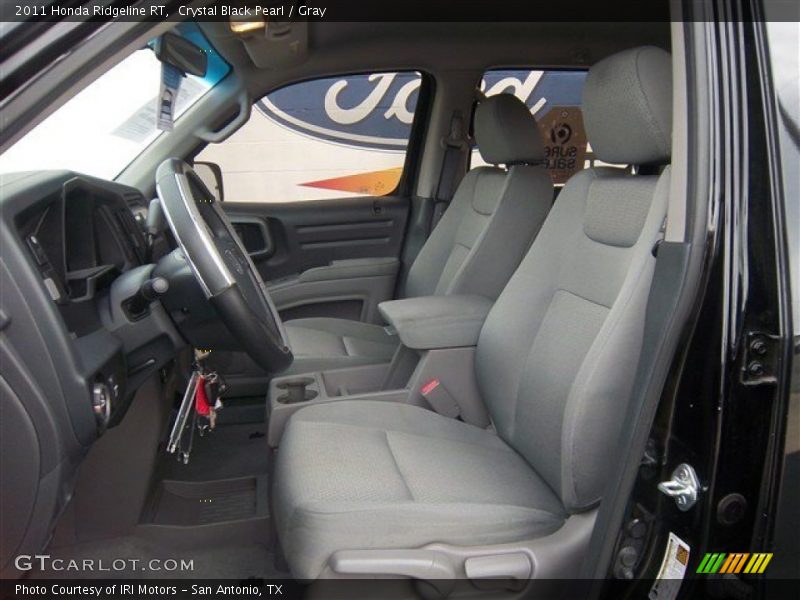 Crystal Black Pearl / Gray 2011 Honda Ridgeline RT