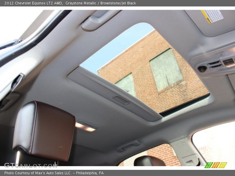 Graystone Metallic / Brownstone/Jet Black 2012 Chevrolet Equinox LTZ AWD