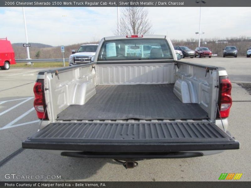 Silver Birch Metallic / Dark Charcoal 2006 Chevrolet Silverado 1500 Work Truck Regular Cab 4x4