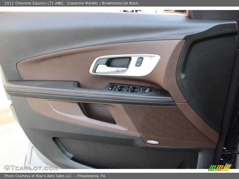 Graystone Metallic / Brownstone/Jet Black 2012 Chevrolet Equinox LTZ AWD