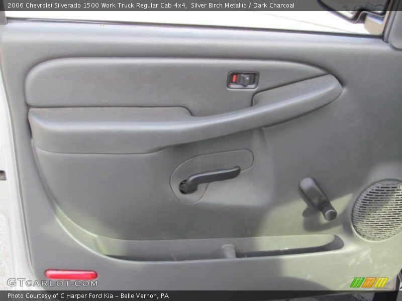 Silver Birch Metallic / Dark Charcoal 2006 Chevrolet Silverado 1500 Work Truck Regular Cab 4x4