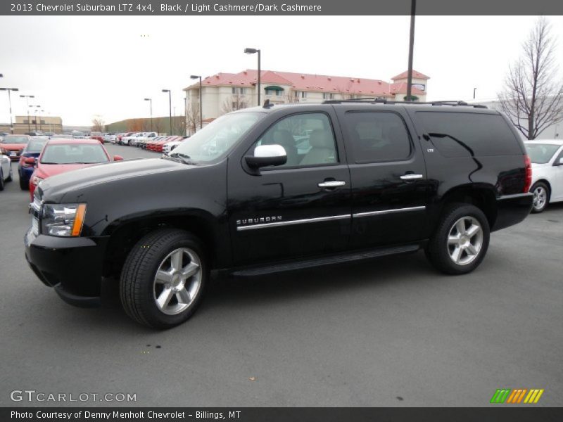 Black / Light Cashmere/Dark Cashmere 2013 Chevrolet Suburban LTZ 4x4