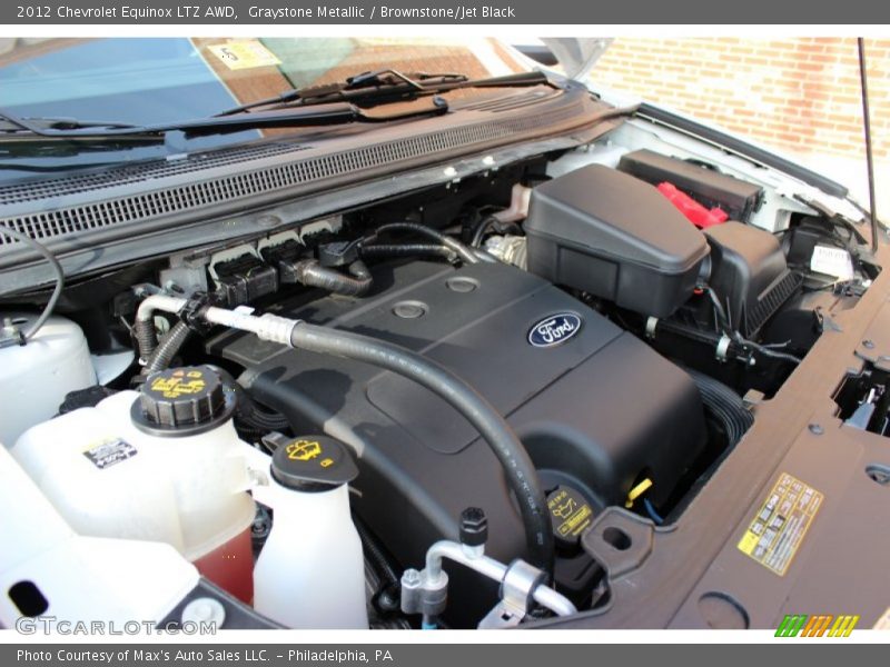 Graystone Metallic / Brownstone/Jet Black 2012 Chevrolet Equinox LTZ AWD