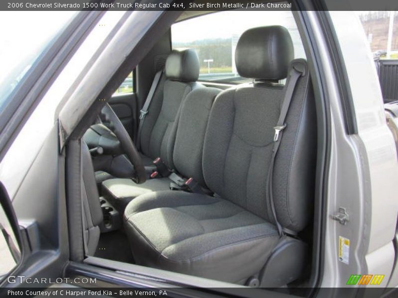 Silver Birch Metallic / Dark Charcoal 2006 Chevrolet Silverado 1500 Work Truck Regular Cab 4x4