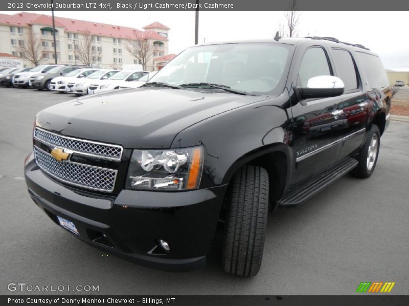 Black / Light Cashmere/Dark Cashmere 2013 Chevrolet Suburban LTZ 4x4