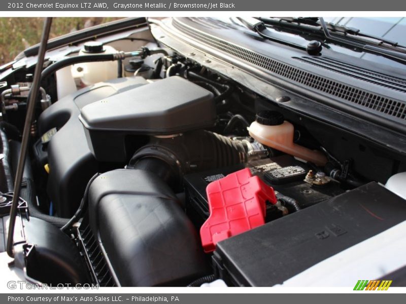 Graystone Metallic / Brownstone/Jet Black 2012 Chevrolet Equinox LTZ AWD
