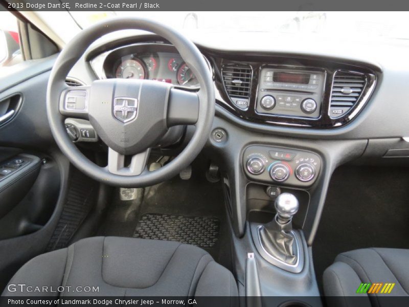 Dashboard of 2013 Dart SE