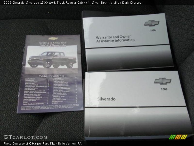 Silver Birch Metallic / Dark Charcoal 2006 Chevrolet Silverado 1500 Work Truck Regular Cab 4x4