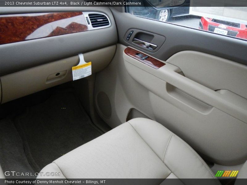 Black / Light Cashmere/Dark Cashmere 2013 Chevrolet Suburban LTZ 4x4