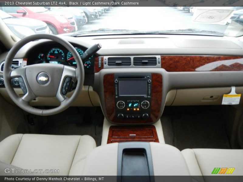 Black / Light Cashmere/Dark Cashmere 2013 Chevrolet Suburban LTZ 4x4
