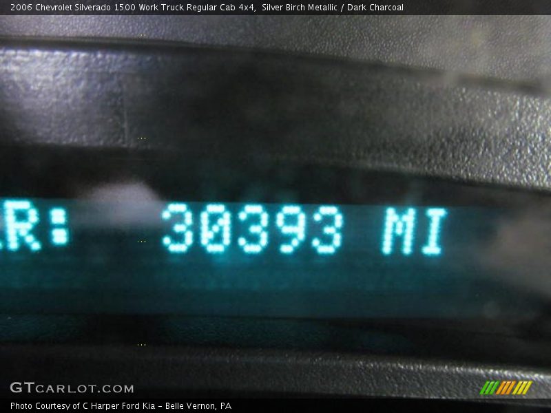 Silver Birch Metallic / Dark Charcoal 2006 Chevrolet Silverado 1500 Work Truck Regular Cab 4x4