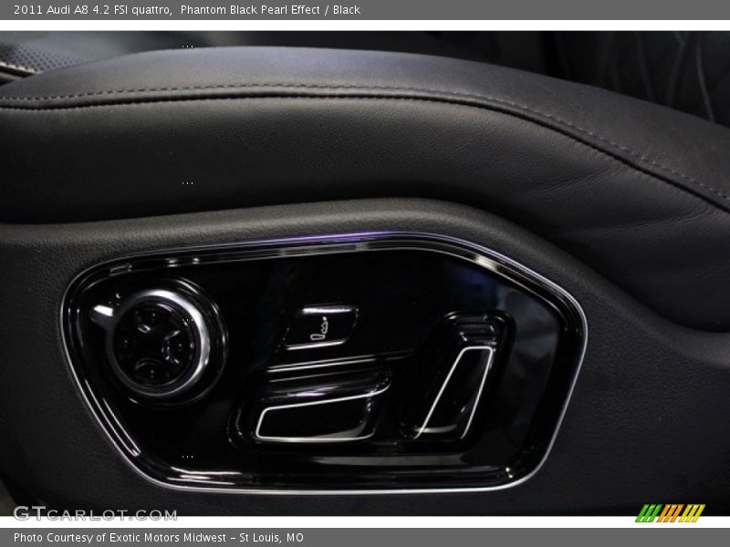 Phantom Black Pearl Effect / Black 2011 Audi A8 4.2 FSI quattro