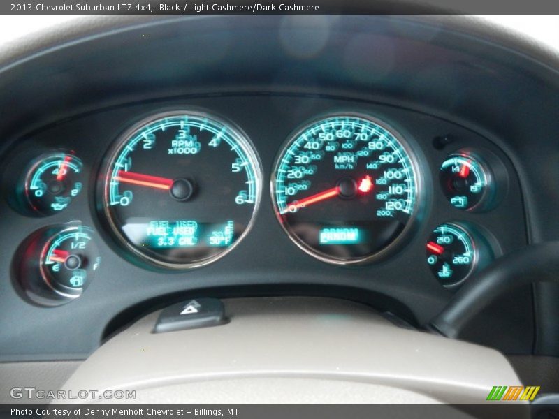 Black / Light Cashmere/Dark Cashmere 2013 Chevrolet Suburban LTZ 4x4